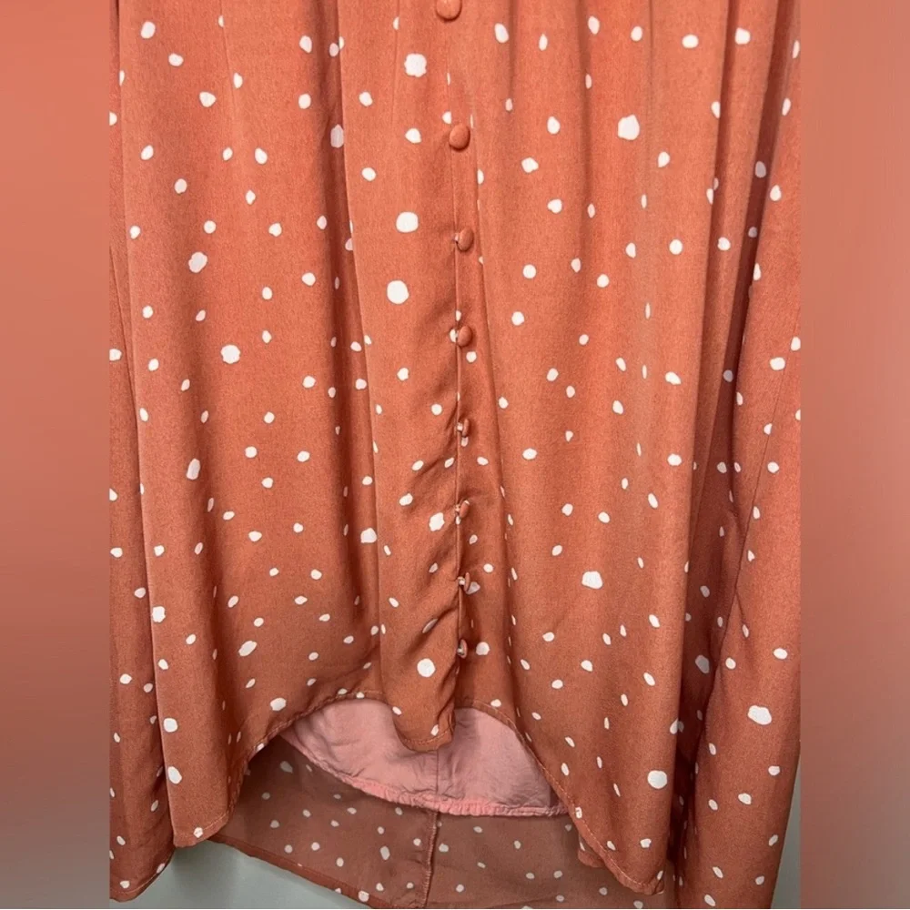 Wild Honey - Polka Dot Mini Dress - Size Medium - Picture 5 of 10